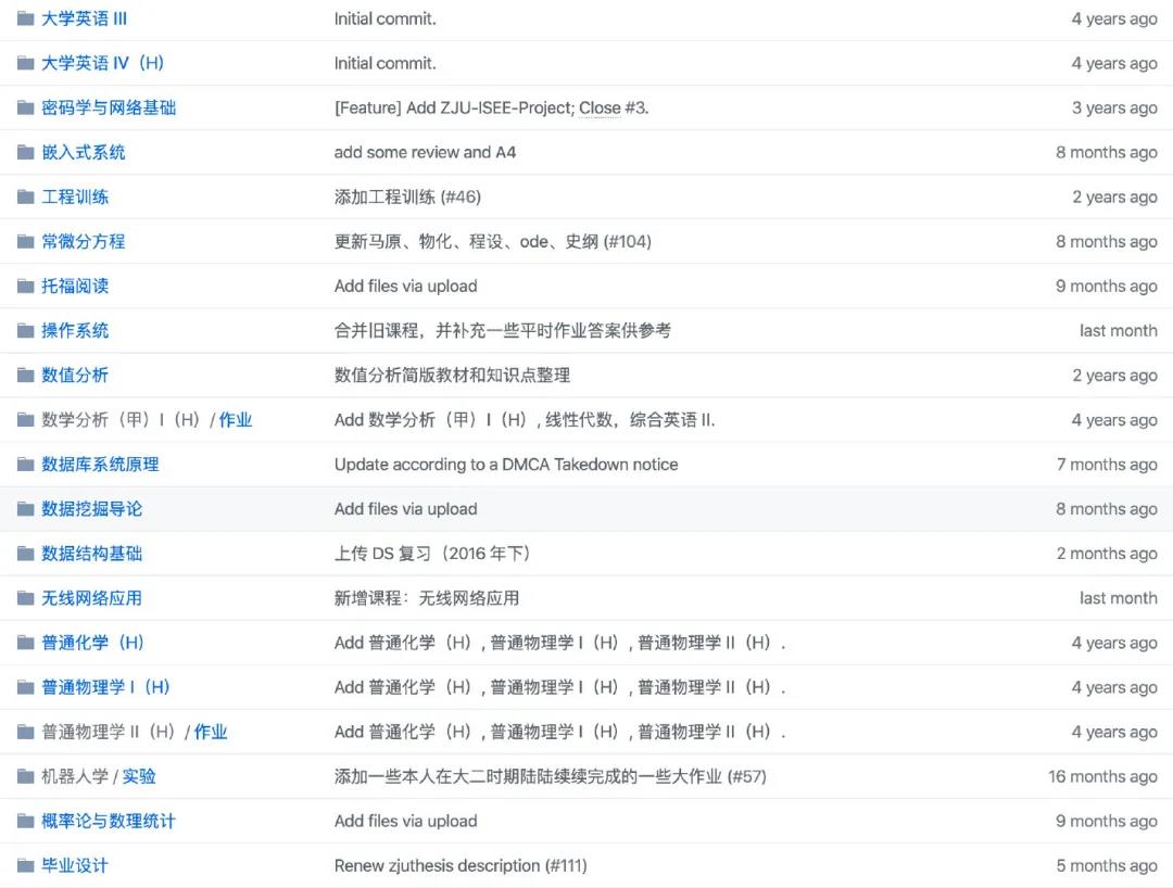 推荐一个浙大计算机课程开源项目,看完后假装自己从浙江大学毕业!